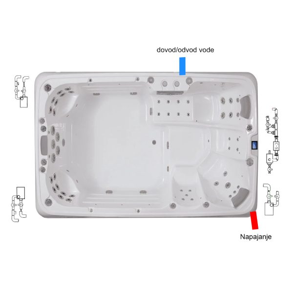 JJSPA Alpha 8151 - Protustrujni bazen
