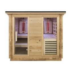 JJSPA JZC210 – Vanjska kombinirana sauna.
